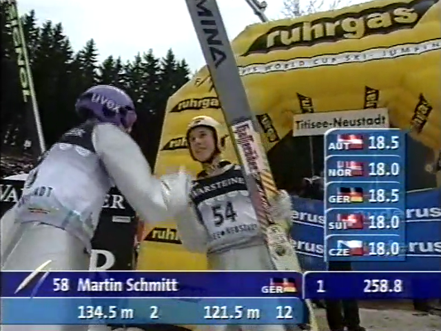 Martin Schmitt i Stephan Hocke (RTL)